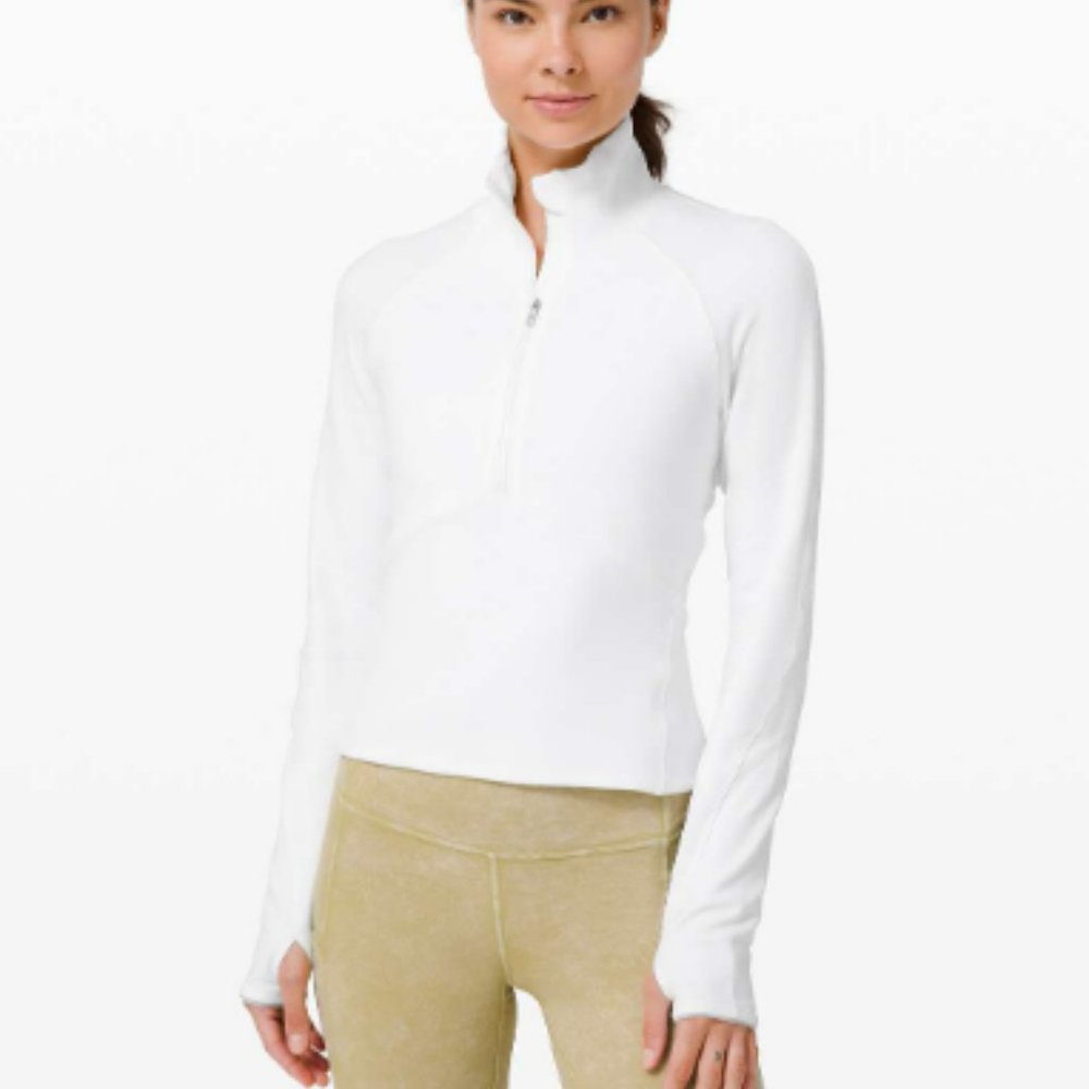 Lululemon Always Alert 1/2 Zip x Peloton Slate Gray